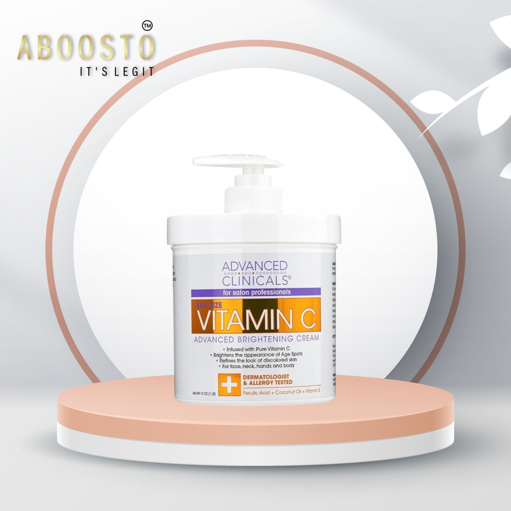 ADVANCED CLINICALS VITAMIN C CREAM (16OZ)