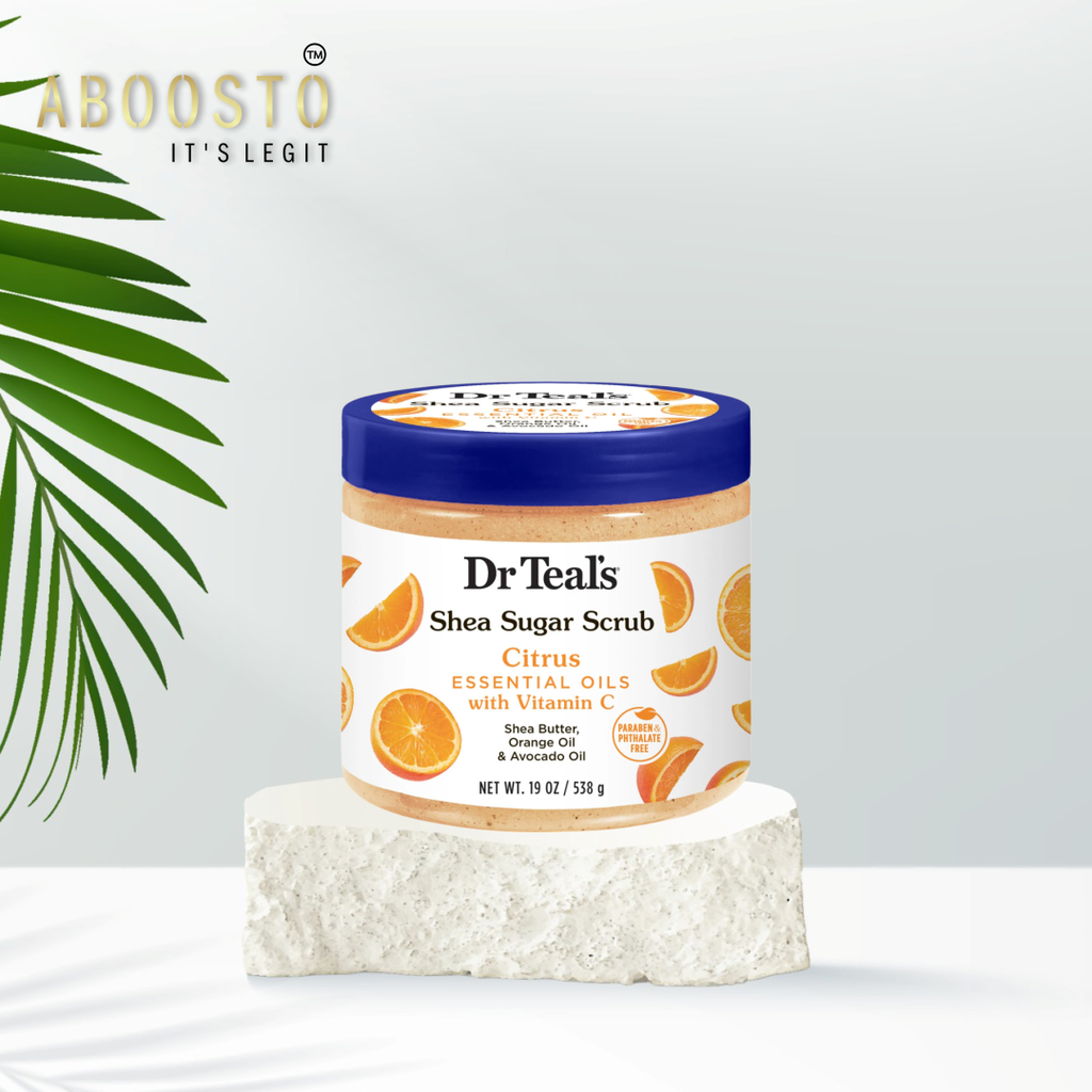 CITRUS SHEA SUGAR SCRUB (19OZ)