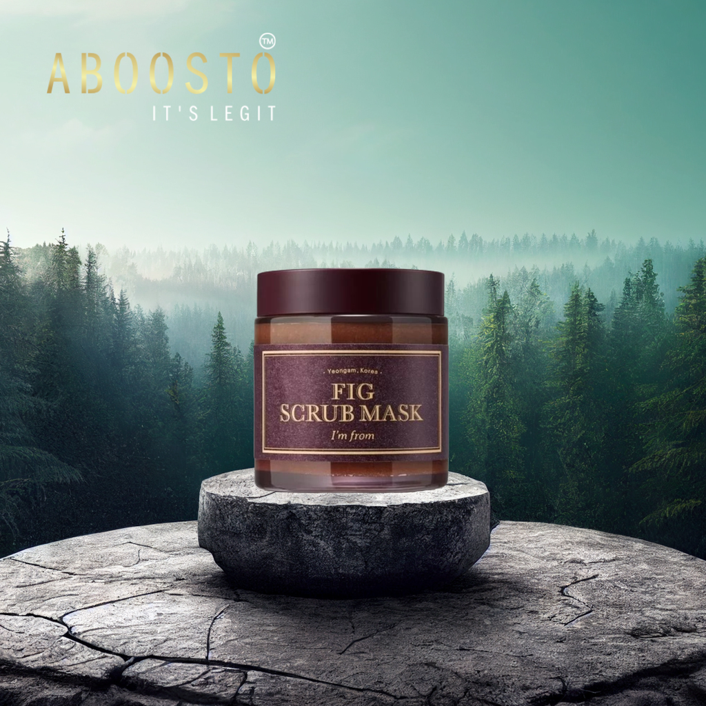 I'M FROM FIG SCRUB MASK (120G) Korean Exfoliating Face Mask with Fig Extract