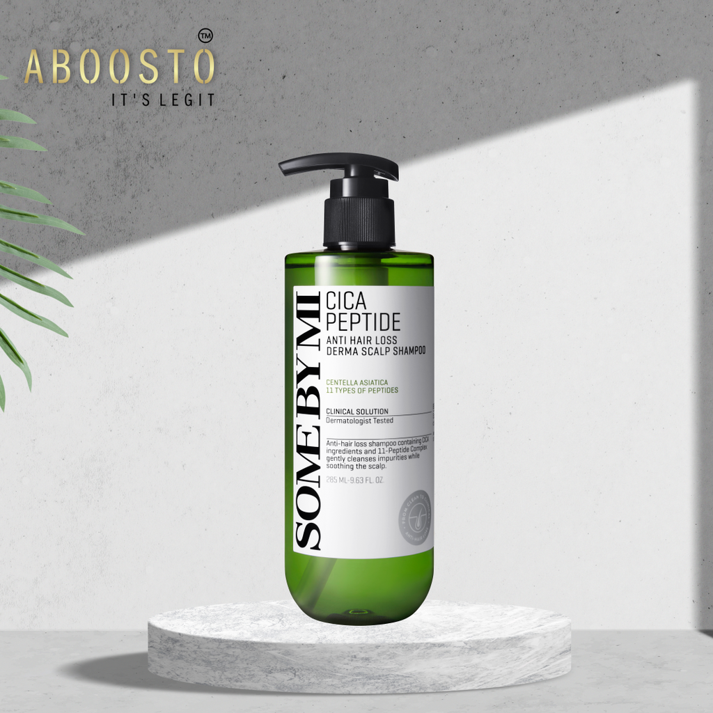 CICA PEPTIDE ANTI HAIR LOSS DERMA SCALP SHAMPOO (285ML)