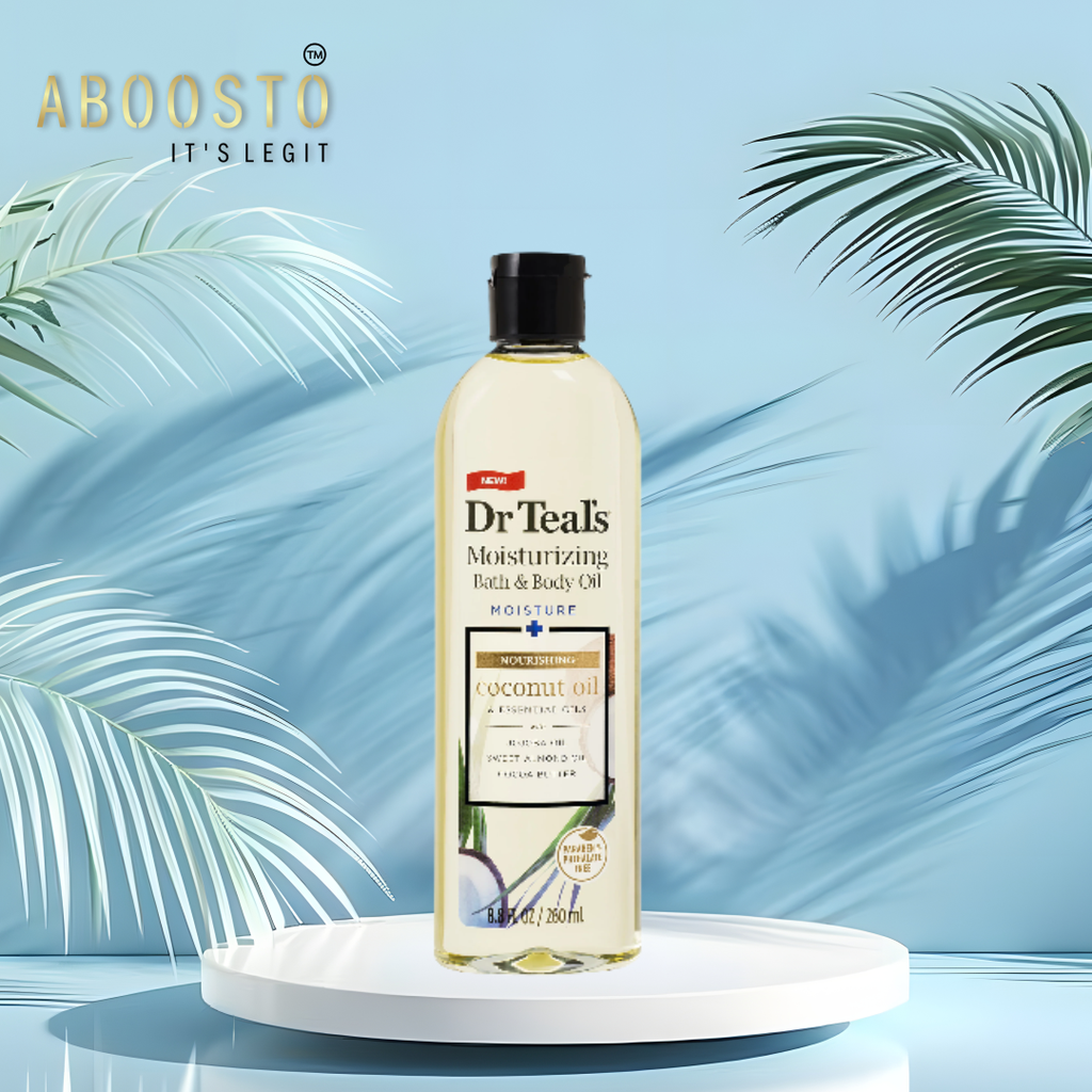 MOISTURE+NOURISHIN COCONUT OIL & ESSENTIAL OILS MOISTURIZING BATH & BODY OIL (8.8OZ)