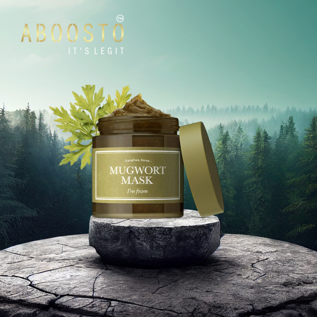 I'M FROM MUGWORT MASK (110G) Korean Calming Wash-Off Face Mask