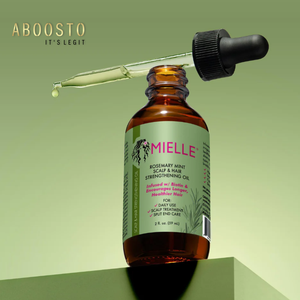 MIELLE ROSEMARY MINT SCALP & HAIR STRENGTHENING OIL (59ML)