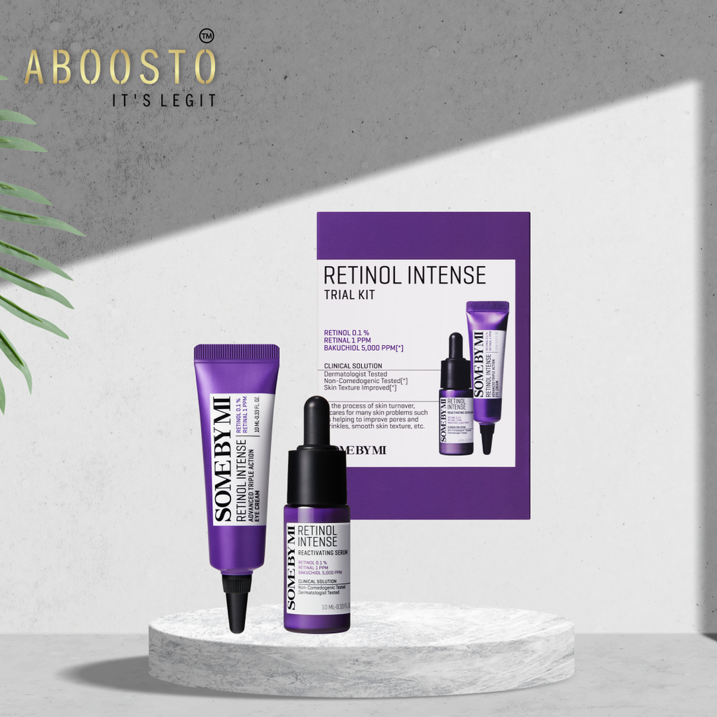 RETINOL INTENSE TRIAL KIT [Serum 10ml, Eye Cream 10ml] – ABOOSTO Kenya