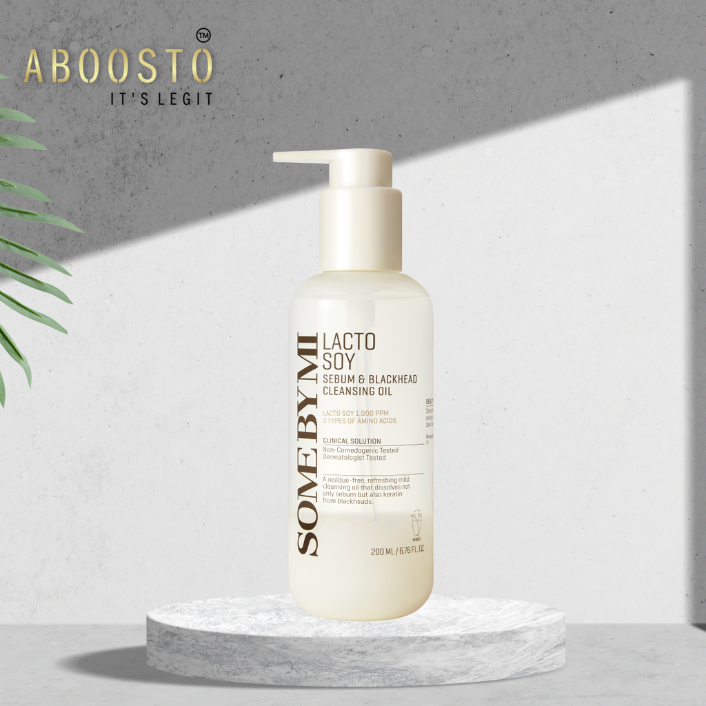 LACTOSOY SEBUM & BLACKHEAD CLEANSING OIL (200ML)