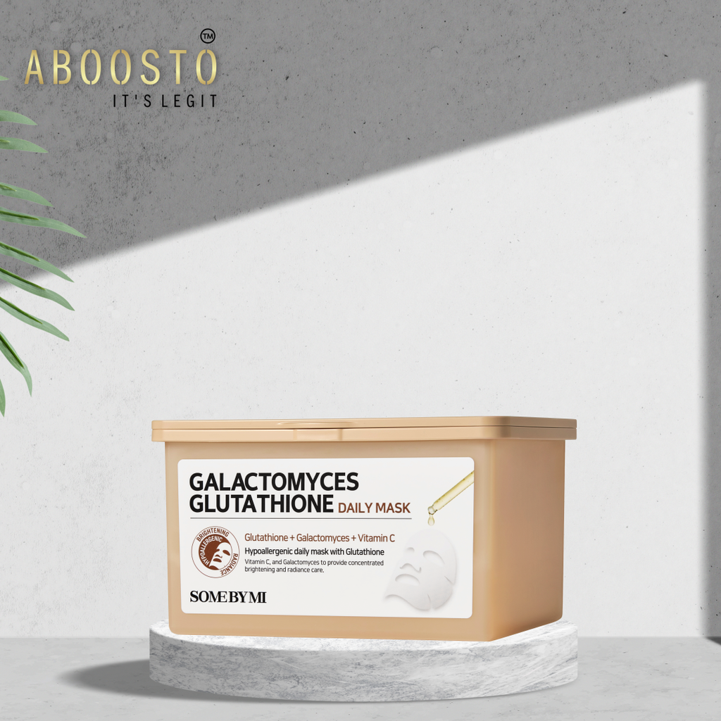 GALACTOMYCES GLUTATHIONE DAILY MASK (30SHEETS)  ABOOSTO Kenya