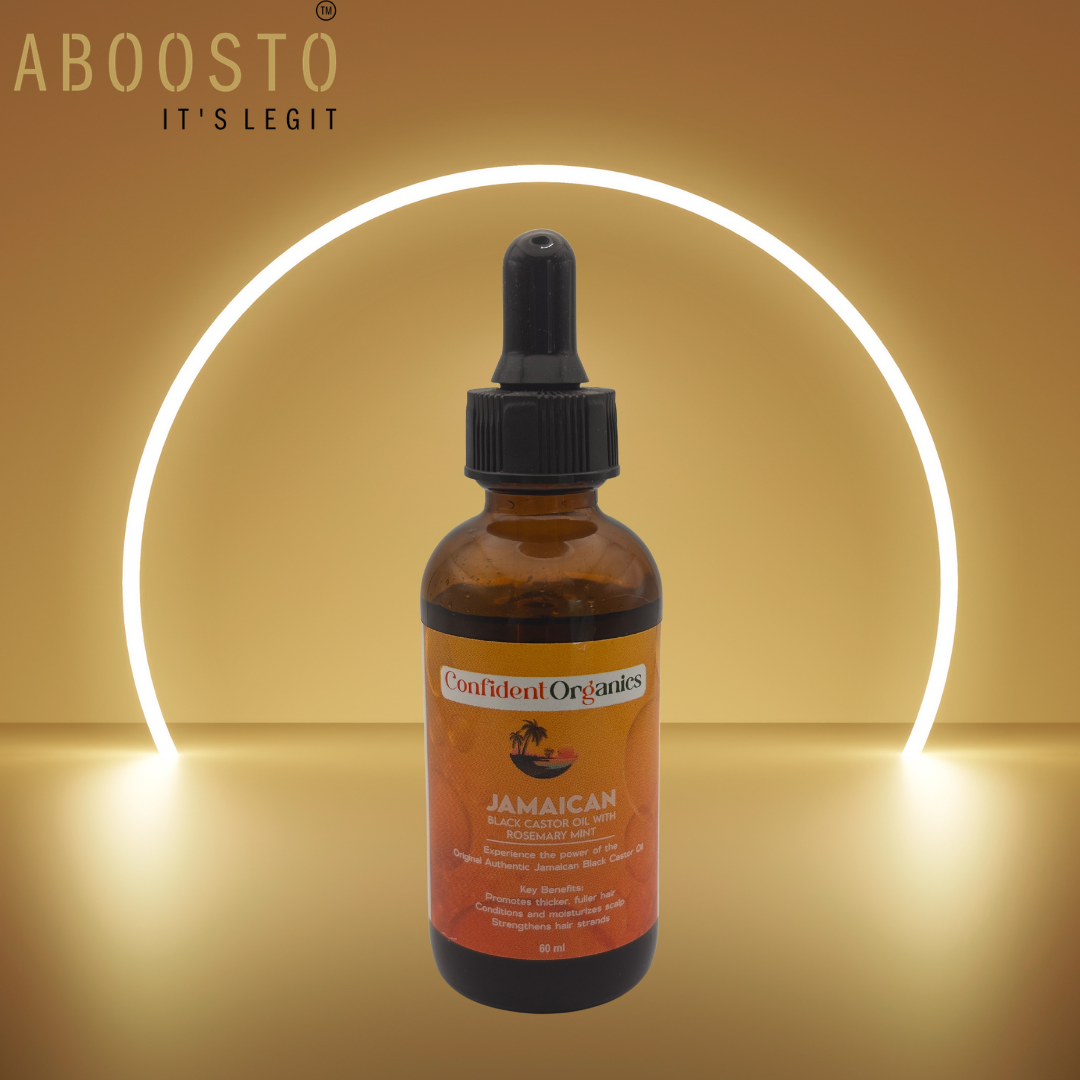 JAMAICAN BLACK CASTOR OIL WITH ROSEMARY MINT