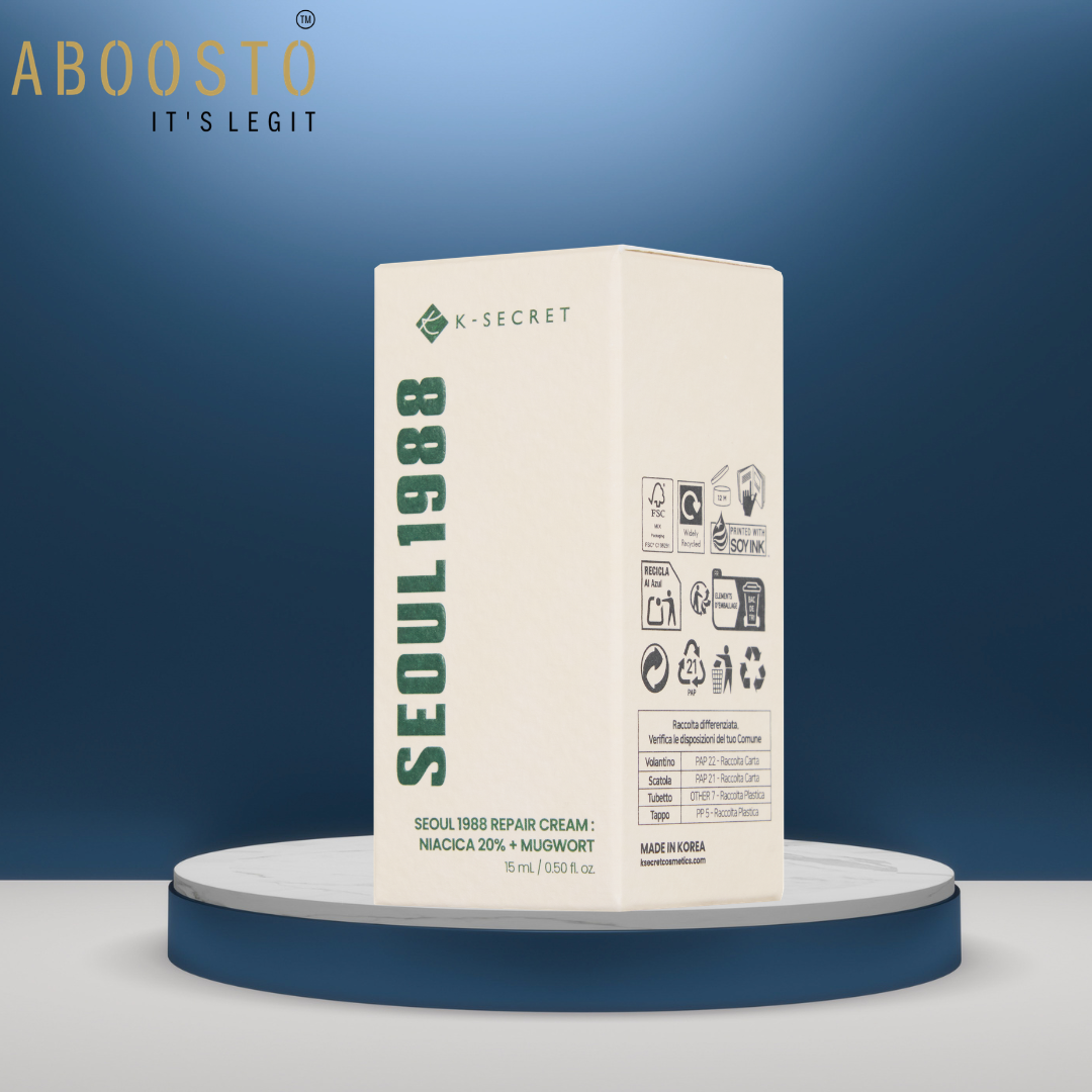 SEOUL 1988 REPAIR CREAM : NIACICA 20% + MUGWORT_MINI 15ML
