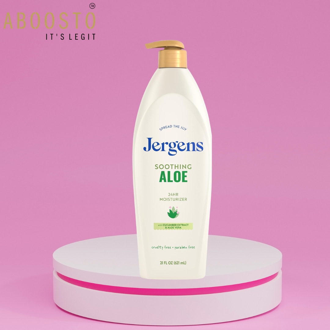 JERGENS SOOTHING ALOE MOISTURIZER 21OZ