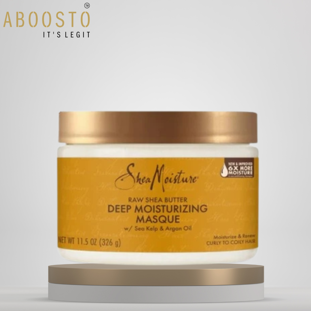 SHEA MOISTURE RAW SHEA BUTTER DEEP TREATMENT MASQUE 11.5OZ