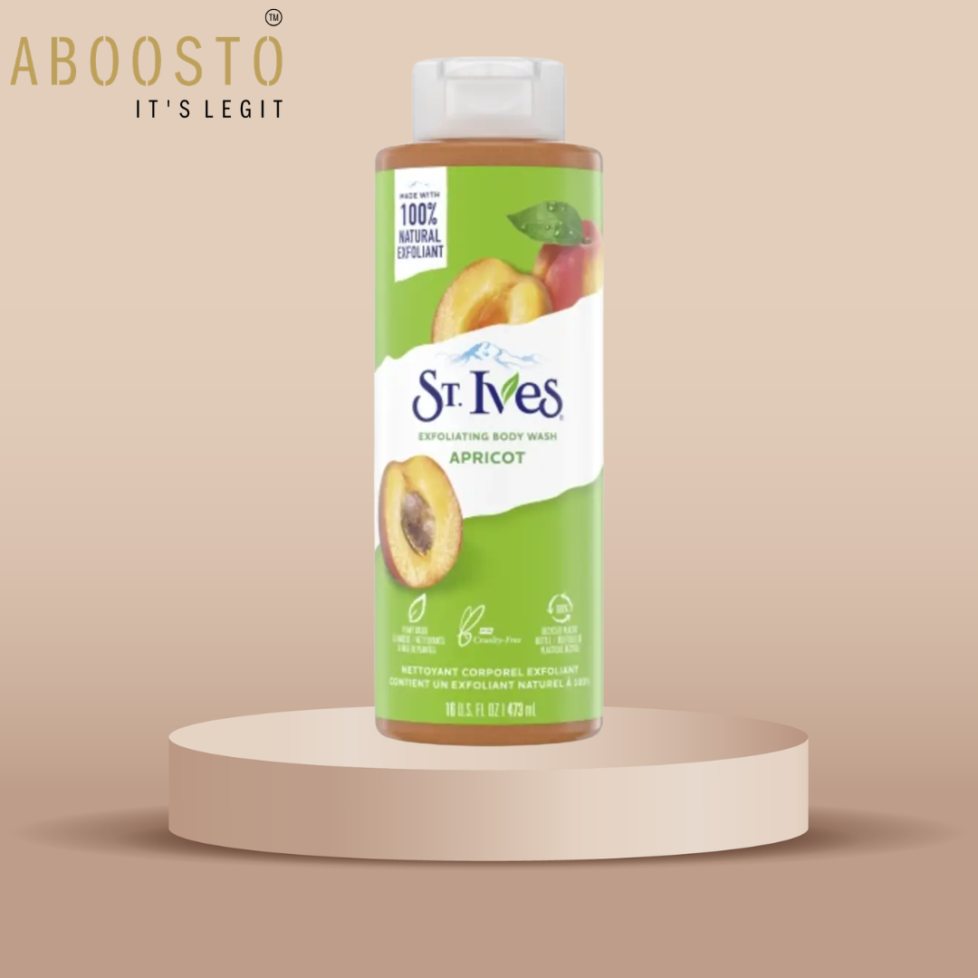 ST IVES FRESH SKIN APRICOT BODY WASH 450ML
