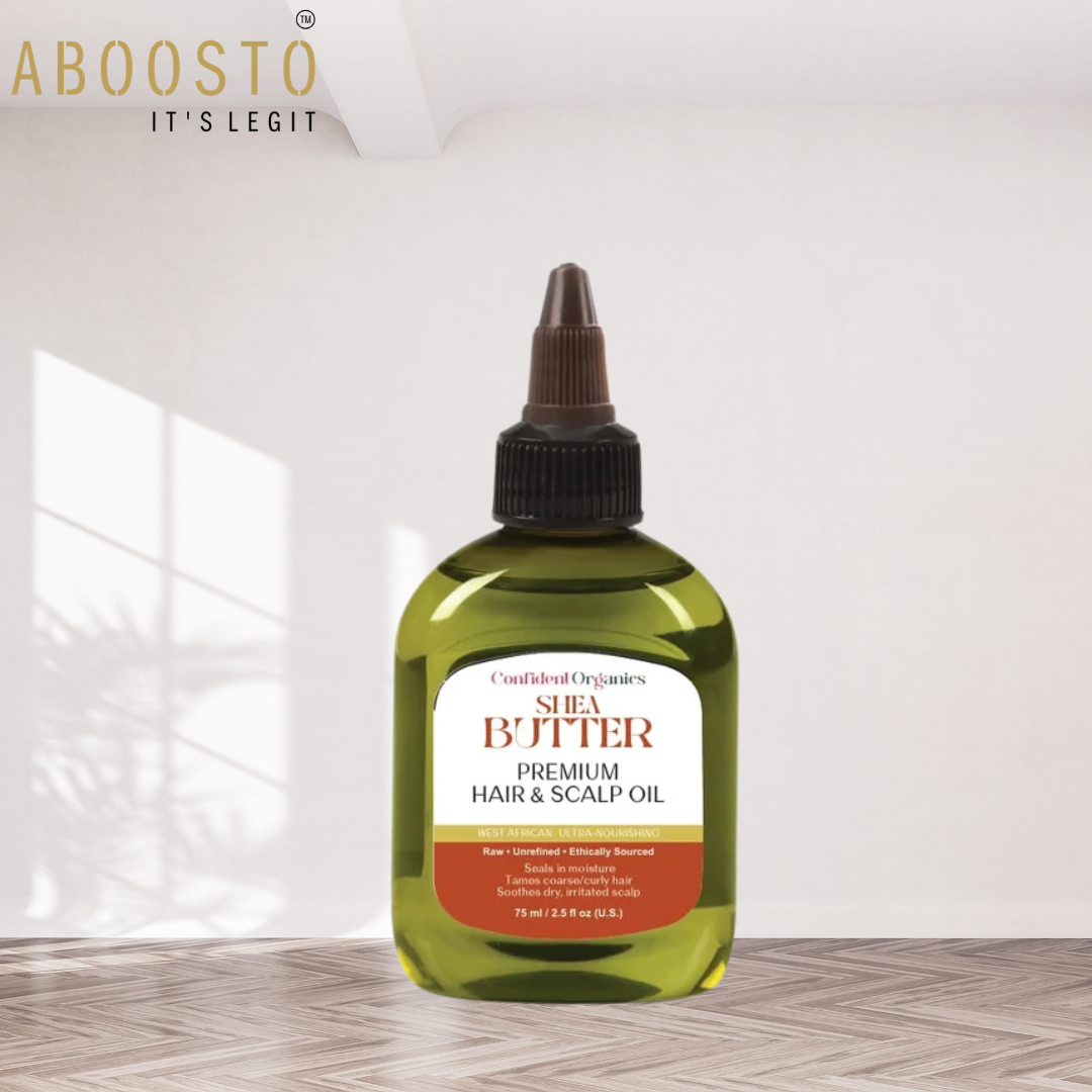 SHEA BUTTER PREMIUM HAIR & SCALP OIL (75ML)
