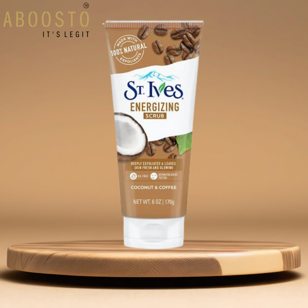 ST.IVES COCONUT & COFFEE ENERGIZING SCRUB 170G