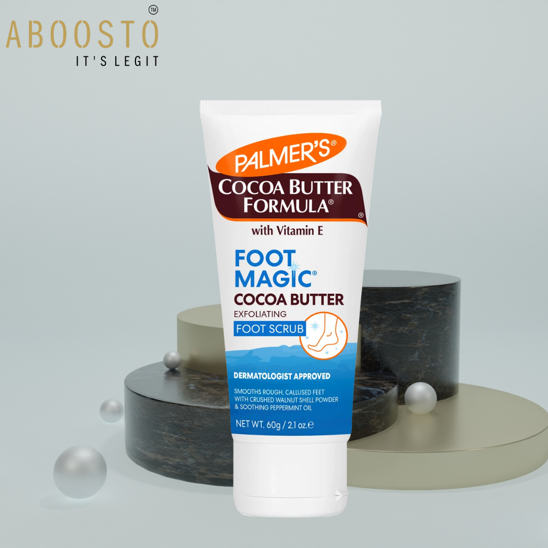 PALMERS FOOT MAGIC COCOA BUTTER FOOT SCRUB 60G
