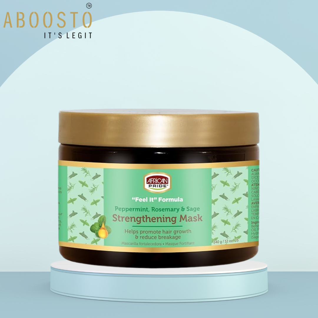 AFRICAN PRIDE FEEL IT FORMULA ROSEMARY HAIR STRENGTHENING MASK 12OZ