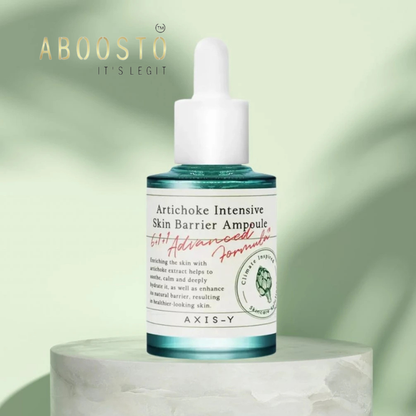 Artichoke Intensive Skin Barrier Ampoule 30ML antioxidant-rich ampoule with artichoke centella aloe vera licorice for hydration and skin repair