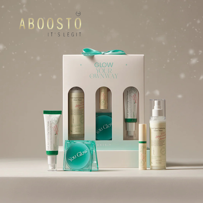 Glow Your Own Way Limited Edition Set 180ML skincare kit for brightening hydrating and improving skin radiance complete routine set