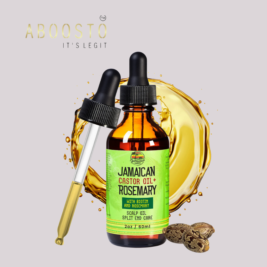 JAMAICAN BLACK CASTOR OIL WITH ROSEMARY MINT