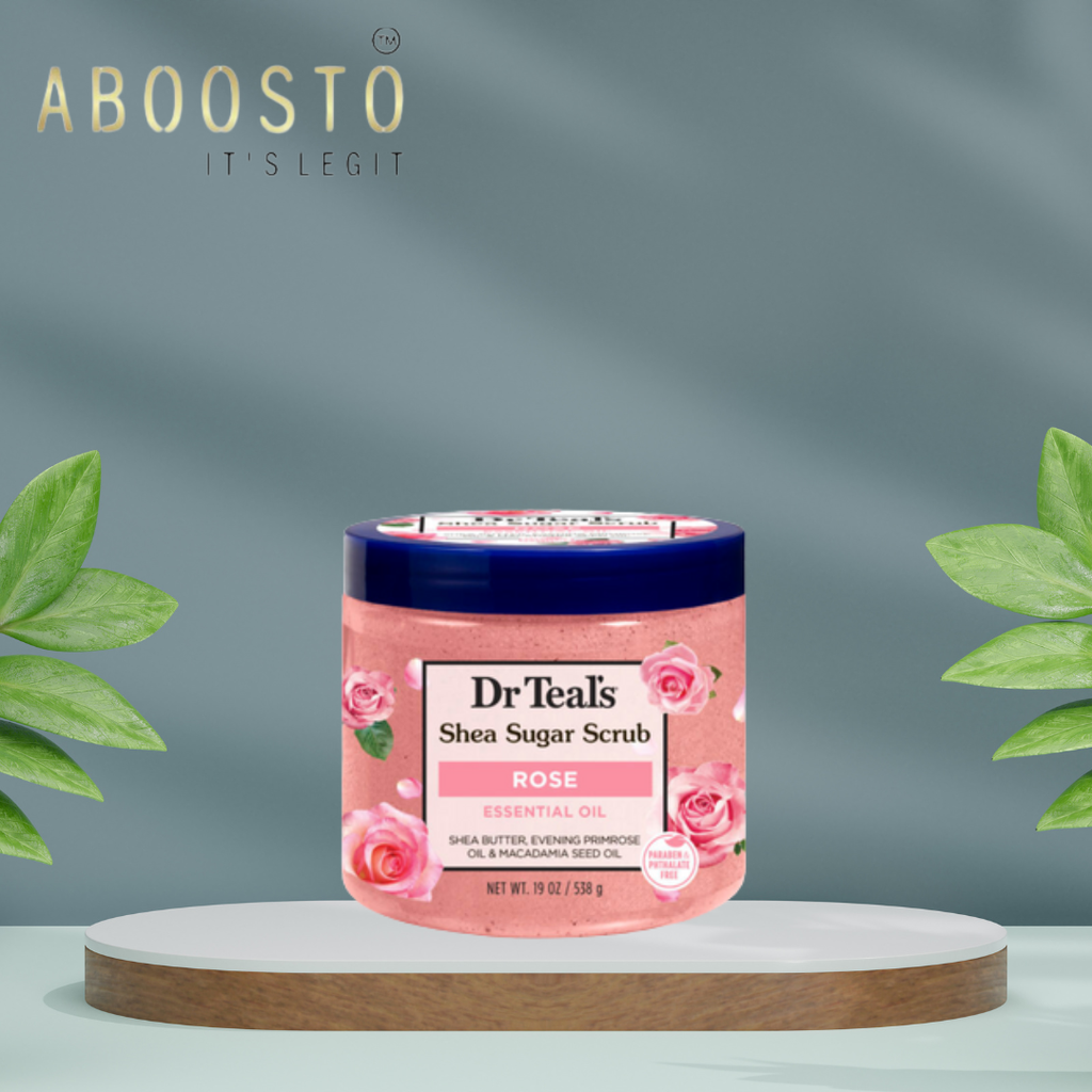 ROSE SHEA SUGAR SCRUB (19OZ)