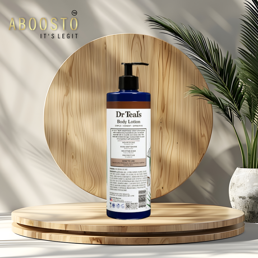 MOISTURE & NOURISHING WITH COCONUT OIL BODY LOTION (18OZ)