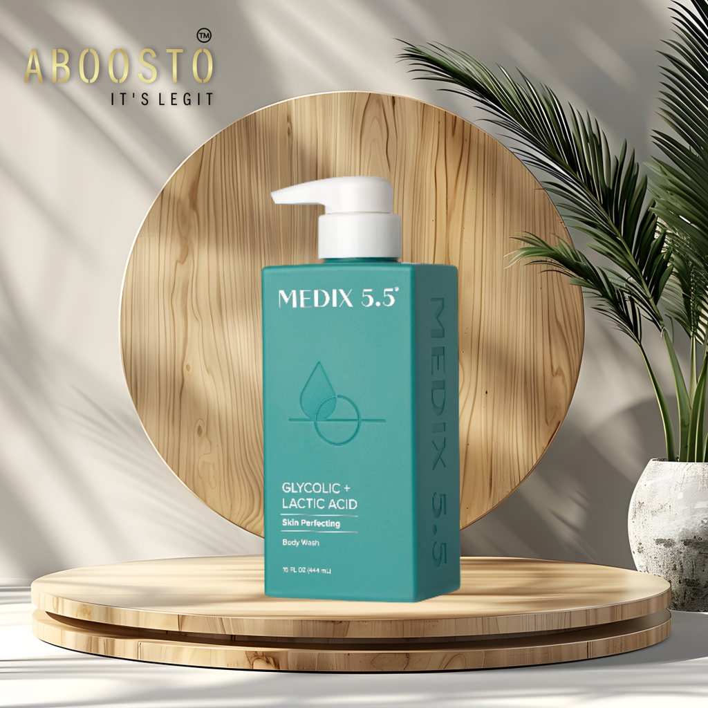 MEDIX GLYCOLIC ACID + LACTIC ACID BODY WASH (15OZ)