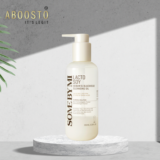 LACTOSOY SEBUM & BLACKHEAD CLEANSING OIL (200ML)