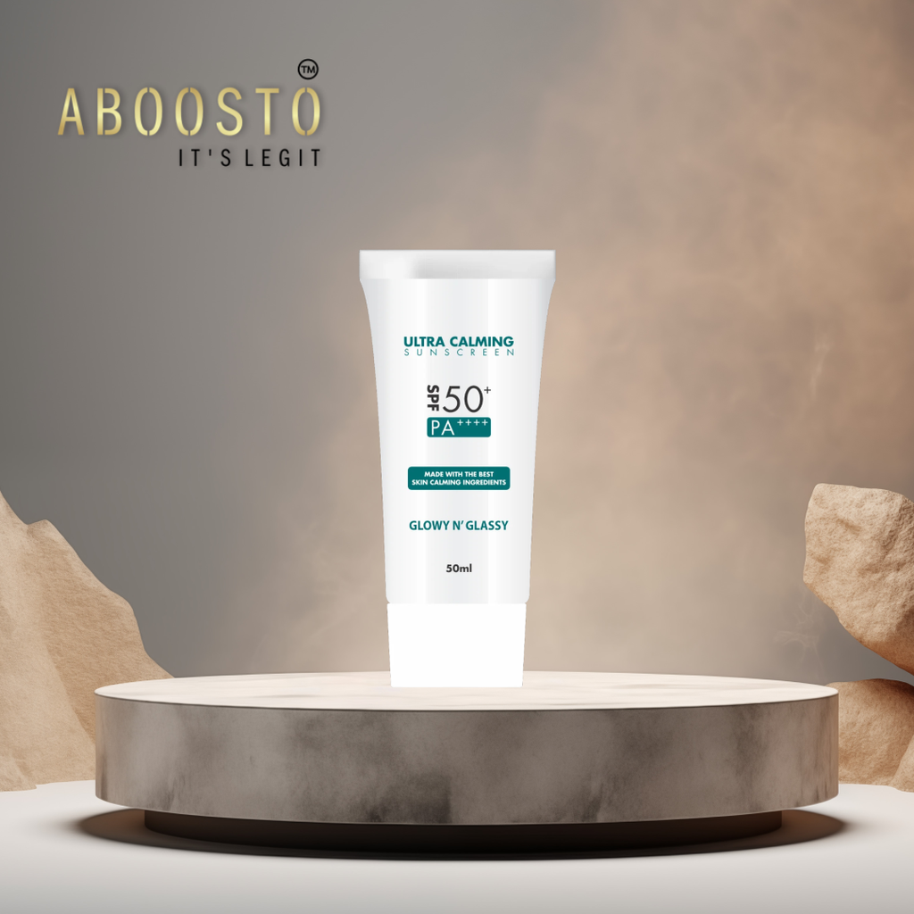 Ultra Calming Sunscreen 50ml by Glowy N' Glassy for daily sun protection