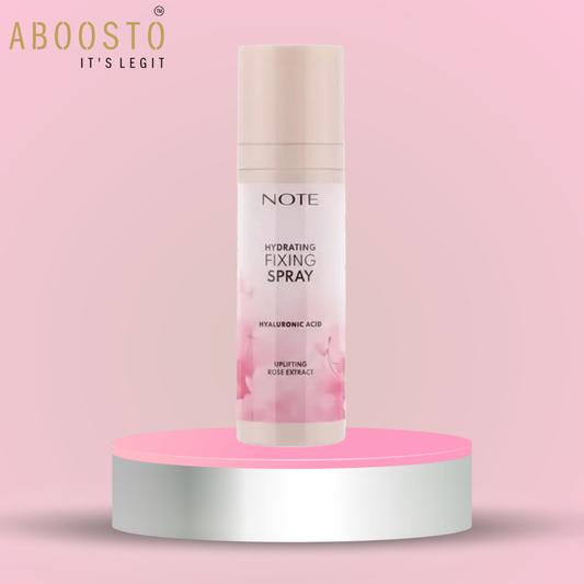 NOTE HYDRATING FIXING SPRAY ROSE 100 ML