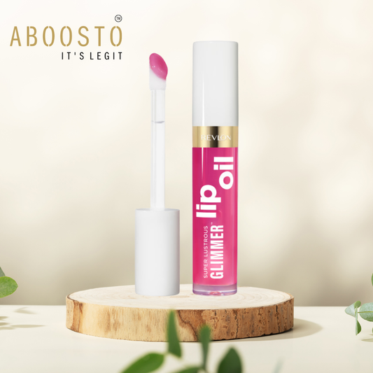 REVLON SUPER LUSTROUS GLIMMER LIP OIL  GONE ROSE