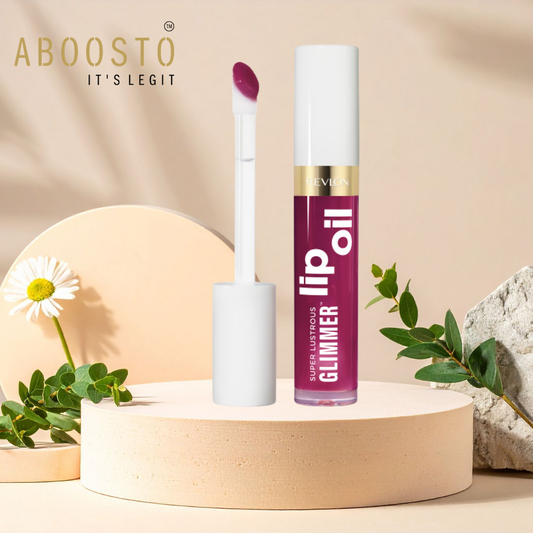 REVLON SUPER LUSTROUS GLIMMER LIP OIL  PLUM POP