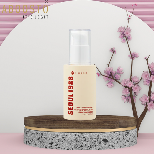 SEOUL 1988 SERUM : RETINAL LIPOSOME 2% + BLACK GINSENG (30ML)