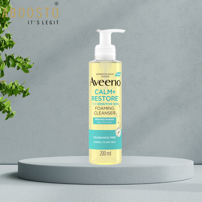 AVEENO 200ML CALM & RESTORE CLEANSER