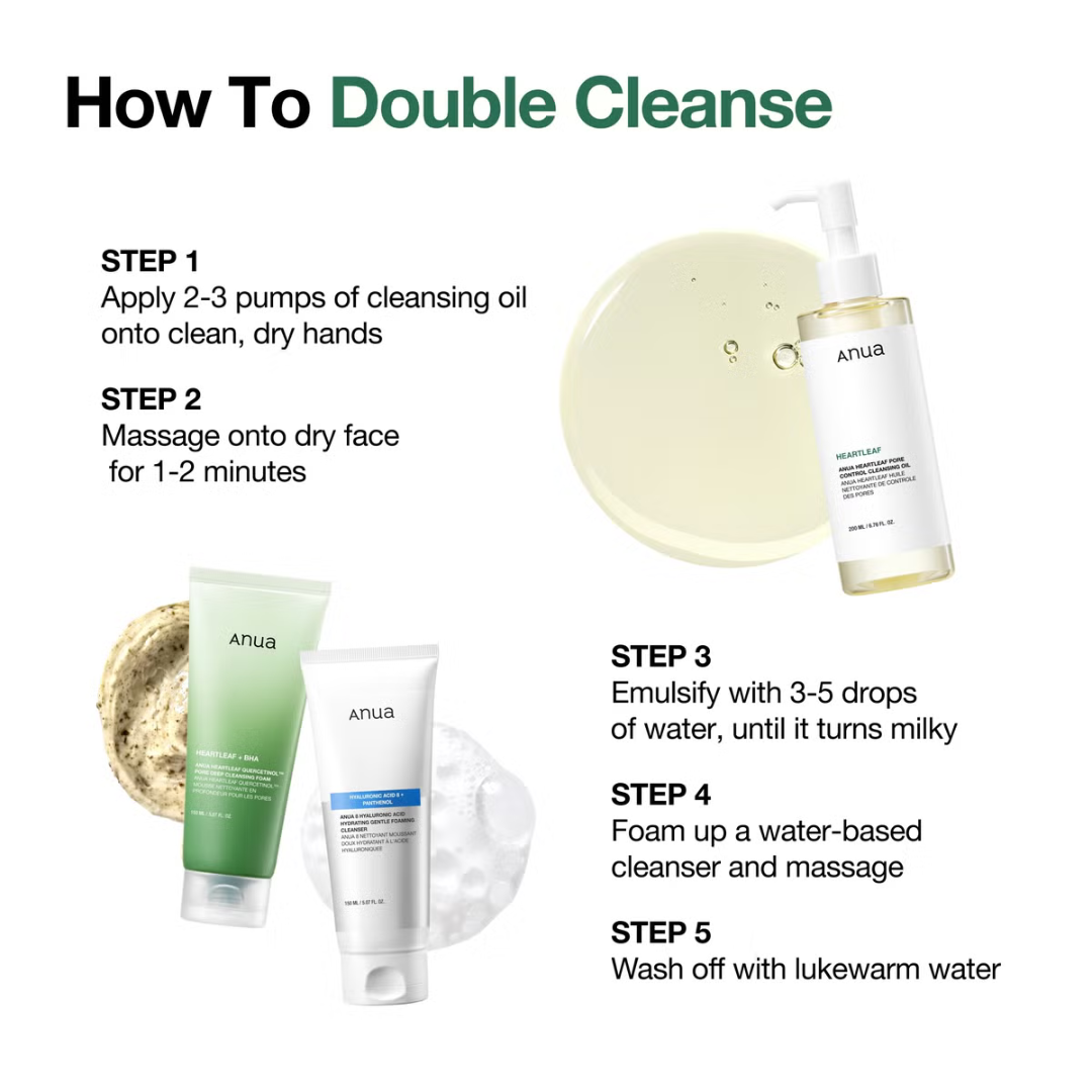 HEARTLEAF PORE CONTROL CLEANSING OIL (200ML)