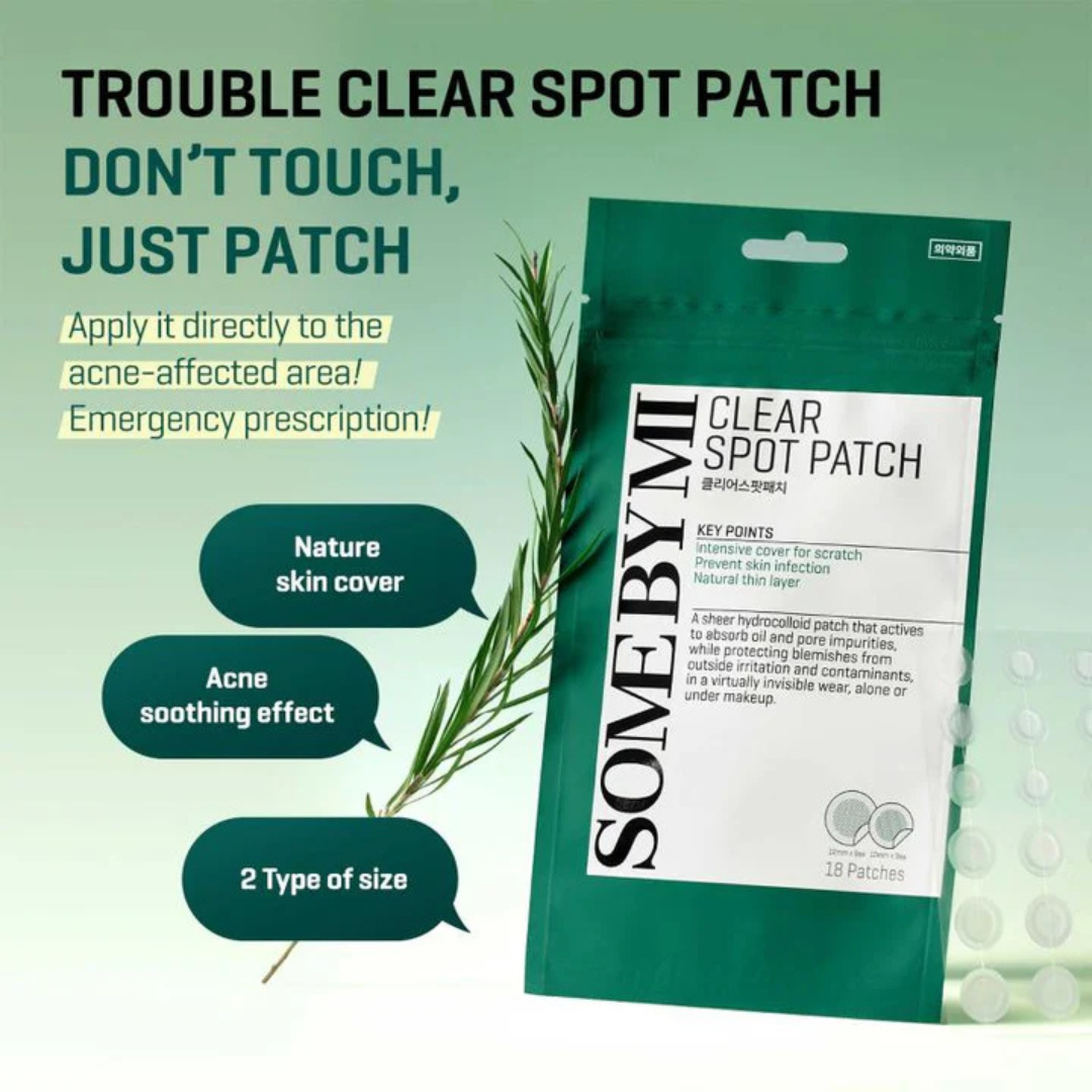 CLEAR SPOT PATCH (18PCS)