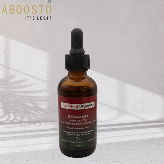 ROSEMARY MINT & BIOTIN SCALP & HAIR STRENTHENING OIL