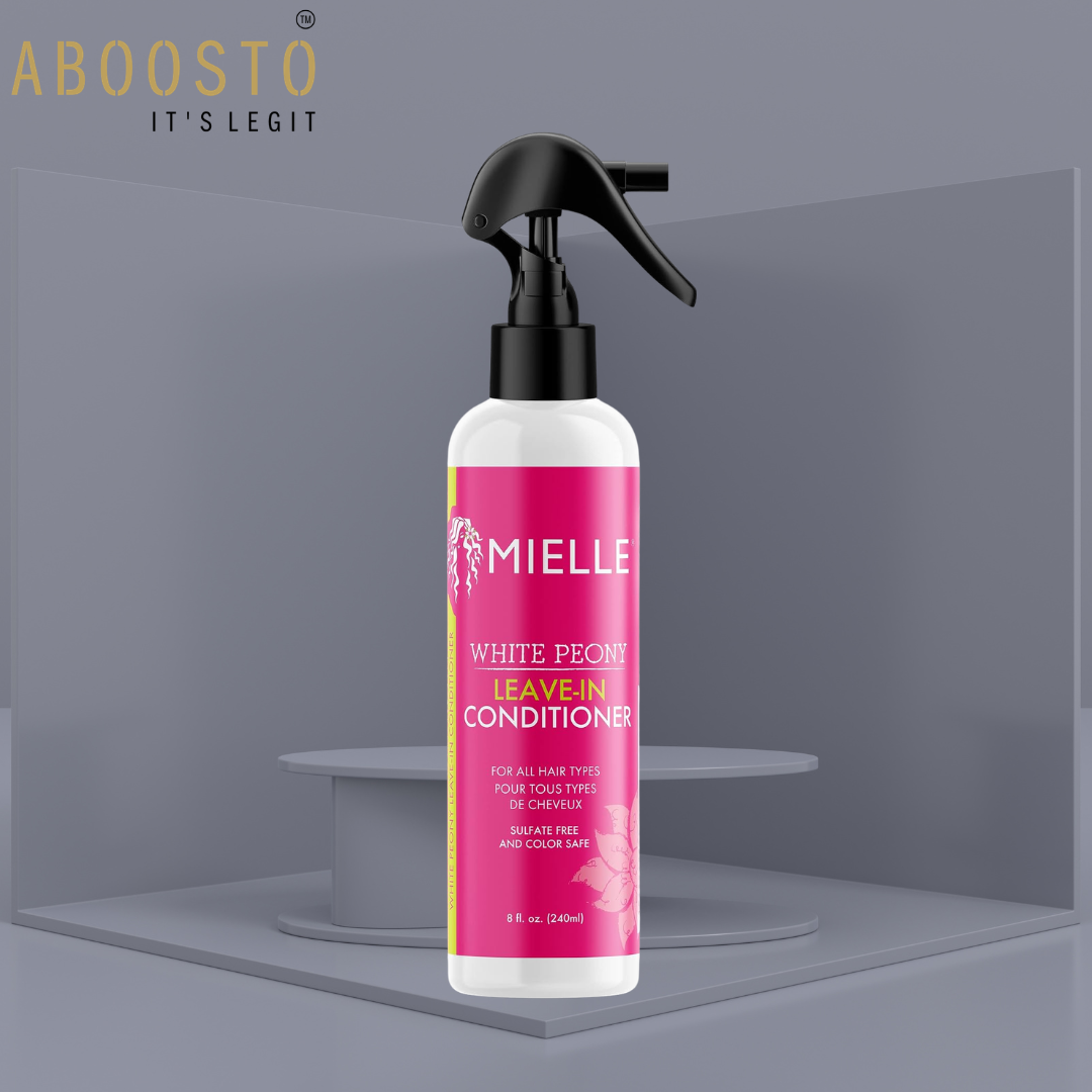 MIELLE ORGANICS WHITE PEONY LEAVE-IN CONDITIONER 8OZ