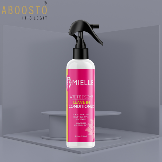 MIELLE ORGANICS WHITE PEONY LEAVE-IN CONDITIONER 8OZ