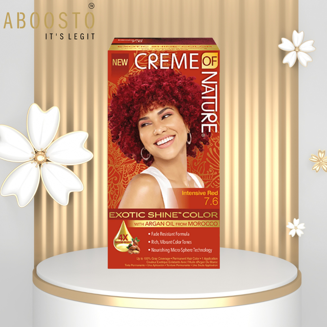 WOMEN'S GEL HAIR COLOR-7.6 INTENSIVE RED