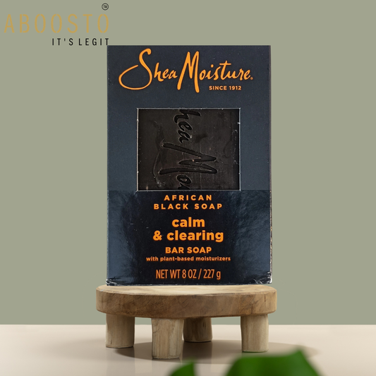SHEA MOISTURE AFRICAN BLACK SOAP BAR SOAP 8OZ