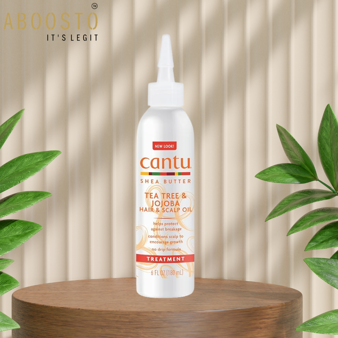 CANTU NO DRIP T/TREE & JOJ SCALP OIL 6OZ