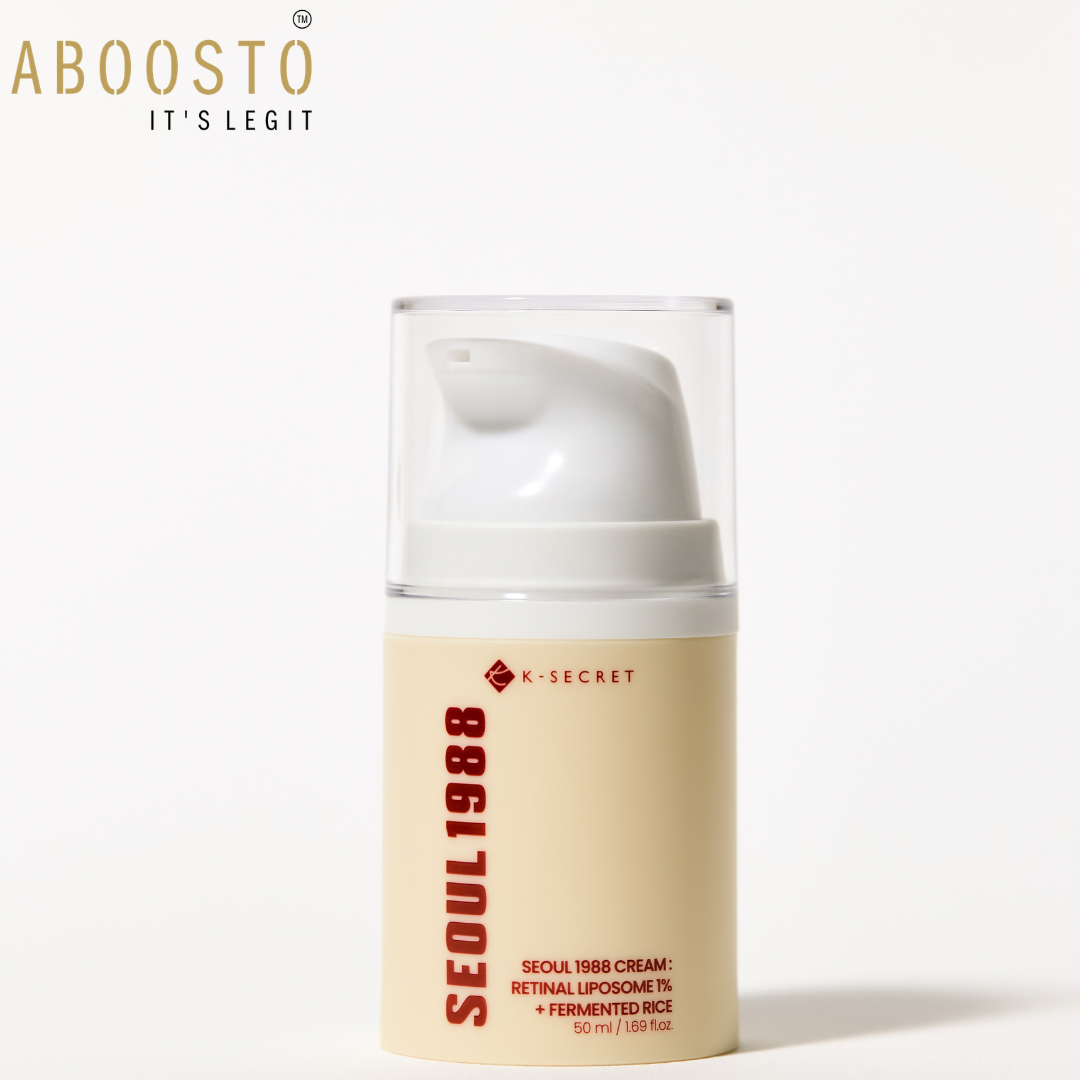 SEOUL 1988 CREAM : RETINAL LIPOSOME 1% + FERMENTED RICE 50ML