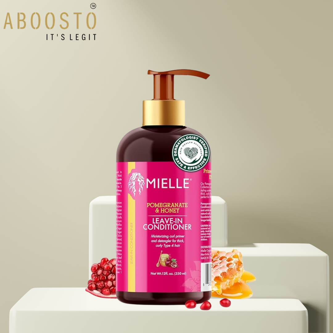 MIELLE ORGANICS POMEGRANATE HONEY LEAVE IN CONDITIONER 12OZ