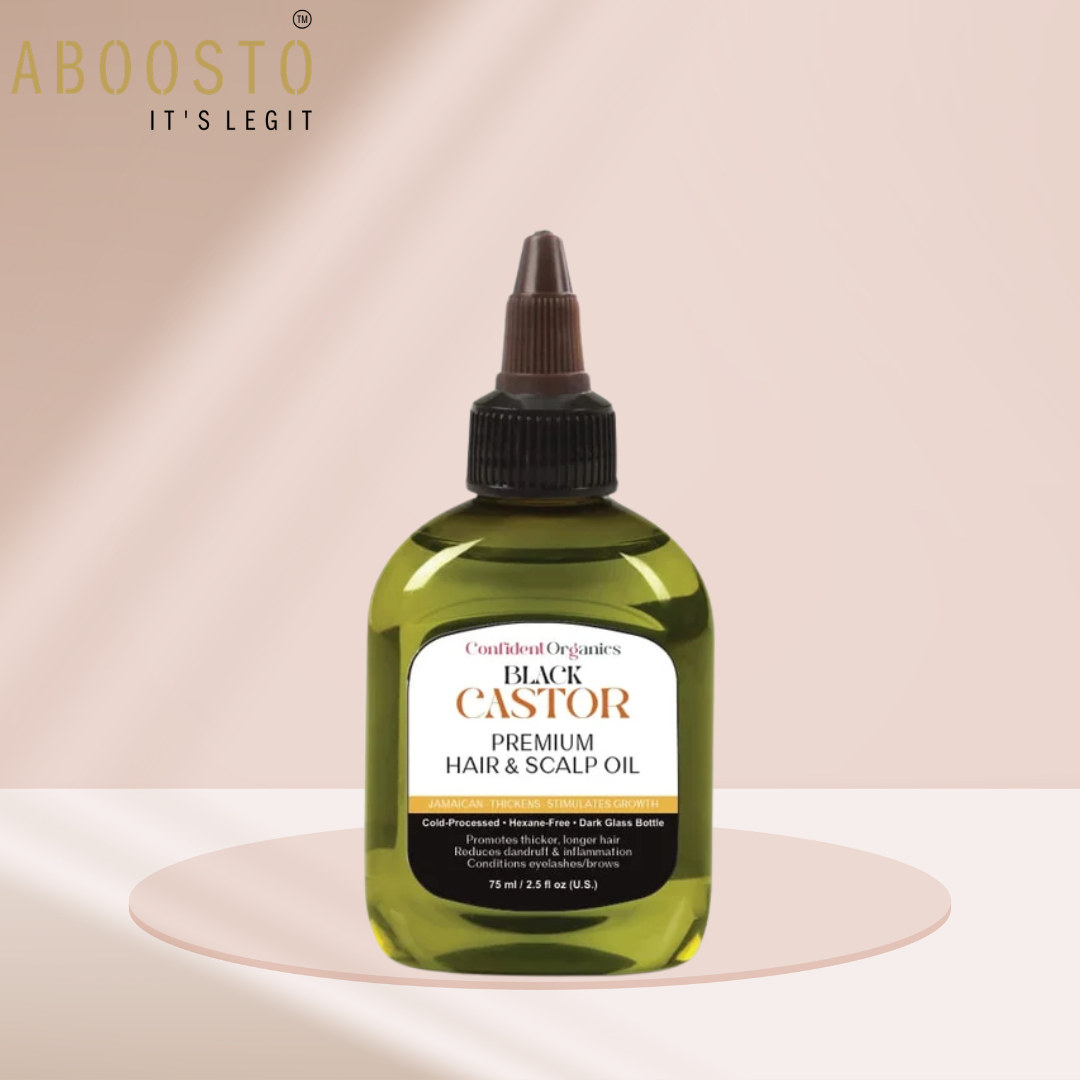 BLACK CASTOR PREMIUM HAIR & SCALP OIL (75ML)