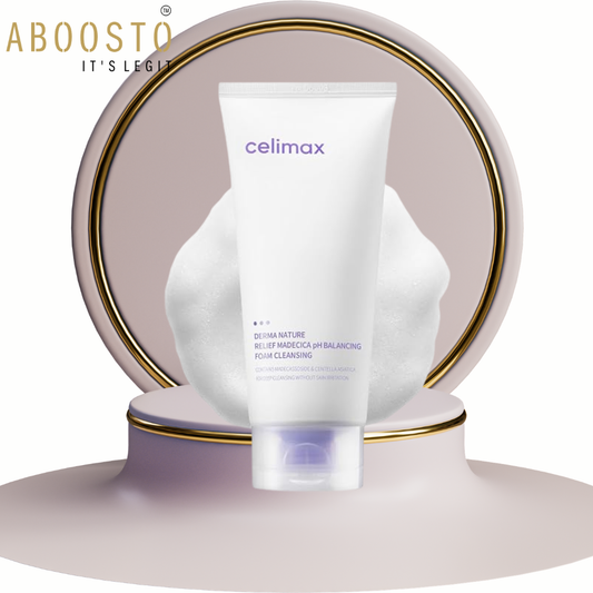 CELIMAX DERMA NATURE RELIEF MADECICA PH BALANCING FOAM CLEANSING 150ML