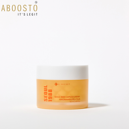 SEOUL 1988 CAPSULE CREAM : NIACINAMIDE 5% + YUJA 50ML