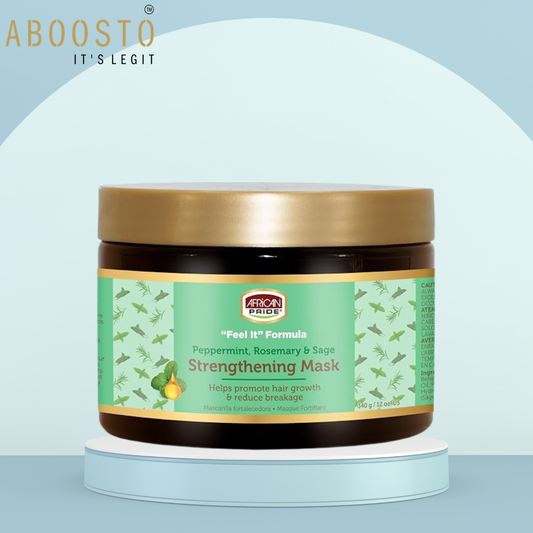 AFRICAN PRIDE FEEL IT FORMULA ROSEMARY HAIR STRENGTHENING MASK 12OZ