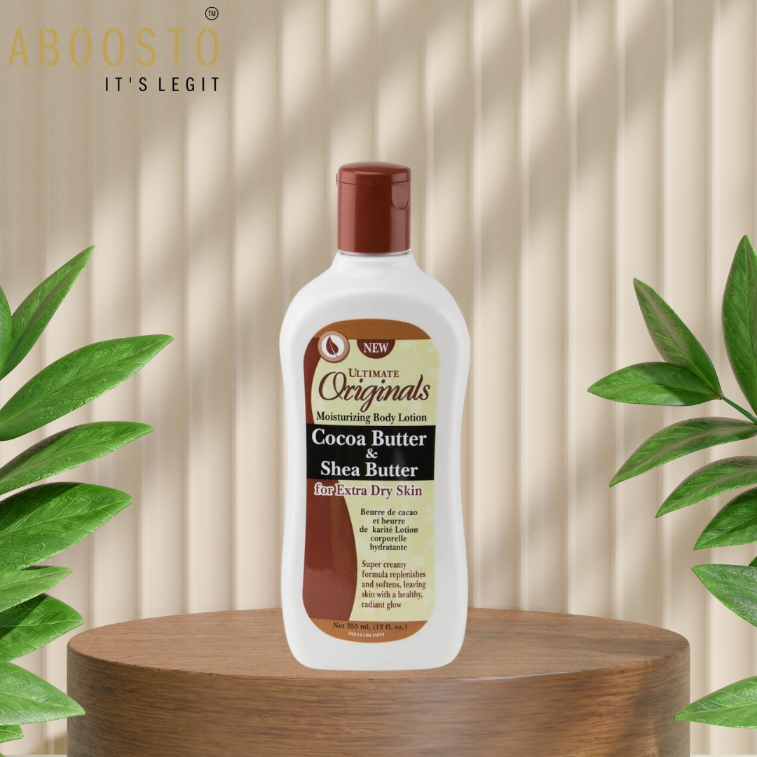AFRICAN BEST ULTIMATE ORGANICS COCO & SHEA BODY LOTION 12OZ