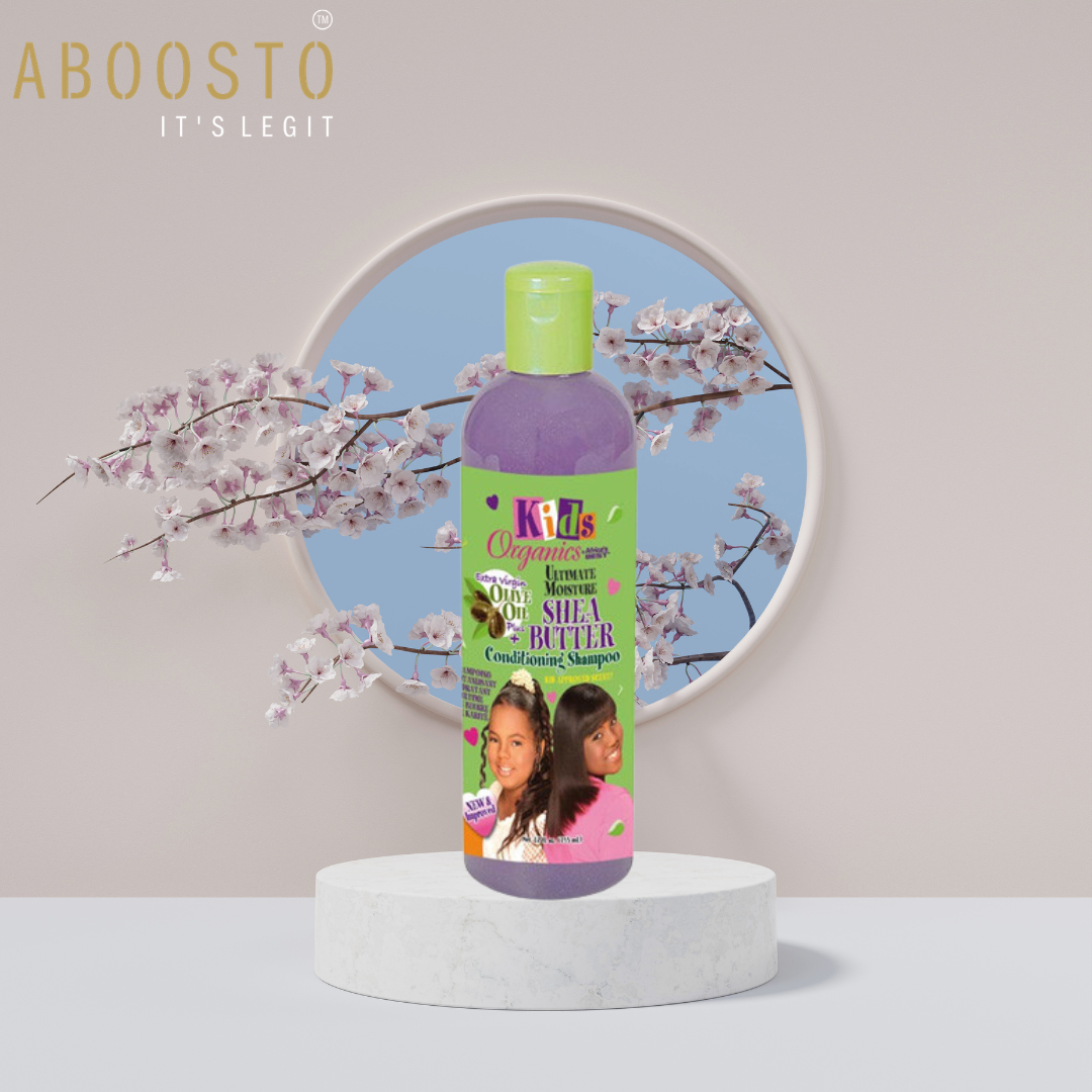 KIDS ORGANICS SHEA BUTT SHAMPOO 12OZ